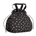 thumbnail image 1 of Pioneer Flower Floral Print Pattern Drawstring Lunch Bag Women - Drawstring Lunch Bag Insulated for Work Office - Stain-Resistant Large Lunchbags for Women with Multi-Pockets, 1 of 6