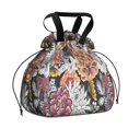 thumbnail image 1 of Pioneer Flower Floral Print Pattern Drawstring Lunch Bag Women - Drawstring Lunch Bag Insulated for Work Office - Stain-Resistant Large Lunchbags for Women with Multi-Pockets, 1 of 6