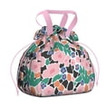 thumbnail image 1 of Pioneer Flower Floral Print Pattern Drawstring Lunch Bag Women - Drawstring Lunch Bag Insulated for Work Office - Stain-Resistant Large Lunchbags for Women with Multi-Pockets, 1 of 6