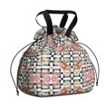 thumbnail image 1 of Pioneer Flower Floral Print Pattern Drawstring Lunch Bag Women - Drawstring Lunch Bag Insulated for Work Office - Stain-Resistant Large Lunchbags for Women with Multi-Pockets, 1 of 6