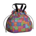 thumbnail image 1 of Pioneer Flower Floral Print Pattern Drawstring Lunch Bag Women - Drawstring Lunch Bag Insulated for Work Office - Stain-Resistant Large Lunchbags for Women with Multi-Pockets, 1 of 6