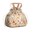 thumbnail image 1 of Pioneer Flower Floral Print Pattern Drawstring Lunch Bag Women - Drawstring Lunch Bag Insulated for Work Office - Stain-Resistant Large Lunchbags for Women with Multi-Pockets, 1 of 6
