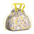 thumbnail image 1 of Pioneer Flower Floral Print Pattern Drawstring Lunch Bag Women - Drawstring Lunch Bag Insulated for Work Office - Stain-Resistant Large Lunchbags for Women with Multi-Pockets, 1 of 6