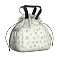 thumbnail image 1 of Pioneer Flower Floral Print Pattern Drawstring Lunch Bag Women - Drawstring Lunch Bag Insulated for Work Office - Stain-Resistant Large Lunchbags for Women with Multi-Pockets, 1 of 6