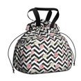 thumbnail image 1 of Pioneer Flower Floral Print Pattern Drawstring Lunch Bag Women - Drawstring Lunch Bag Insulated for Work Office - Stain-Resistant Large Lunchbags for Women with Multi-Pockets, 1 of 6