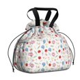 thumbnail image 1 of Pioneer Flower Floral Print Pattern Drawstring Lunch Bag Women - Drawstring Lunch Bag Insulated for Work Office - Stain-Resistant Large Lunchbags for Women with Multi-Pockets, 1 of 6