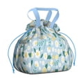 thumbnail image 1 of Pioneer Flower Floral Print Pattern Drawstring Lunch Bag Women - Drawstring Lunch Bag Insulated for Work Office - Stain-Resistant Large Lunchbags for Women with Multi-Pockets, 1 of 6
