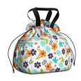 thumbnail image 1 of Pioneer Flower Floral Print Pattern Drawstring Lunch Bag Women - Drawstring Lunch Bag Insulated for Work Office - Stain-Resistant Large Lunchbags for Women with Multi-Pockets, 1 of 6