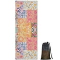 thumbnail image 1 of Pioneer Flower Floral Print Pattern Hot Yoga Mat Towel Non Slip for Hot Yoga - Quick-Drying Yoga Mat Cover with 4 Corner Pockets with Travel Bag - Hot Yoga Towel Non Slip 70"x26", 1 of 6