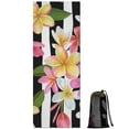 thumbnail image 1 of Pioneer Flower Floral Print Pattern Hot Yoga Mat Towel Non Slip for Hot Yoga - Quick-Drying Yoga Mat Cover with 4 Corner Pockets with Travel Bag - Hot Yoga Towel Non Slip 70"x26", 1 of 6