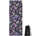 thumbnail image 1 of Pioneer Flower Floral Print Pattern Hot Yoga Mat Towel Non Slip for Hot Yoga - Quick-Drying Yoga Mat Cover with 4 Corner Pockets with Travel Bag - Hot Yoga Towel Non Slip 70"x26", 1 of 6