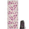 thumbnail image 1 of Pioneer Flower Floral Print Pattern Hot Yoga Mat Towel Non Slip for Hot Yoga - Quick-Drying Yoga Mat Cover with 4 Corner Pockets with Travel Bag - Hot Yoga Towel Non Slip 74"x26", 1 of 6