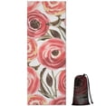 thumbnail image 1 of Pioneer Flower Floral Print Pattern Hot Yoga Mat Towel Non Slip for Hot Yoga - Quick-Drying Yoga Mat Cover with 4 Corner Pockets with Travel Bag - Hot Yoga Towel Non Slip 70"x26", 1 of 6