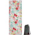 thumbnail image 1 of Pioneer Flower Floral Print Pattern Hot Yoga Mat Towel Non Slip for Hot Yoga - Quick-Drying Yoga Mat Cover with 4 Corner Pockets with Travel Bag - Hot Yoga Towel Non Slip 70"x26", 1 of 6
