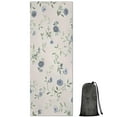 thumbnail image 1 of Pioneer Flower Floral Print Pattern Hot Yoga Mat Towel Non Slip for Hot Yoga - Quick-Drying Yoga Mat Cover with 4 Corner Pockets with Travel Bag - Hot Yoga Towel Non Slip 70"x26", 1 of 6