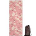 thumbnail image 1 of Pioneer Flower Floral Print Pattern Hot Yoga Mat Towel Non Slip for Hot Yoga - Quick-Drying Yoga Mat Cover with 4 Corner Pockets with Travel Bag - Hot Yoga Towel Non Slip 70"x26", 1 of 6