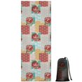 thumbnail image 1 of Pioneer Flower Floral Print Pattern Hot Yoga Mat Towel Non Slip for Hot Yoga - Quick-Drying Yoga Mat Cover with 4 Corner Pockets with Travel Bag - Hot Yoga Towel Non Slip 70"x26", 1 of 6
