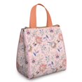 thumbnail image 1 of Pioneer Flower Floral Print Pattern Insulated Lunch Bag for Women & Adults,Large Portable Soft Cooler Lunch Bag,Thermal Food Storage Tote with Pearl Cotton,8.66L,8.75x5.75x9.5 Inch, 1 of 6