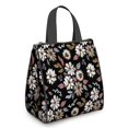 thumbnail image 1 of Pioneer Flower Floral Print Pattern Insulated Lunch Bag for Women & Adults,Large Portable Soft Cooler Lunch Bag,Thermal Food Storage Tote with Pearl Cotton,8.66L,8.75x5.75x9.5 Inch, 1 of 6