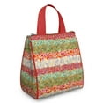 thumbnail image 1 of Pioneer Flower Floral Print Pattern Insulated Lunch Bag for Women & Adults,Large Portable Soft Cooler Lunch Bag,Thermal Food Storage Tote with Pearl Cotton,8.66L,8.75x5.75x9.5 Inch, 1 of 6