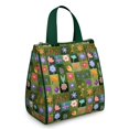 thumbnail image 1 of Pioneer Flower Floral Print Pattern Insulated Lunch Bag for Women & Adults,Large Portable Soft Cooler Lunch Bag,Thermal Food Storage Tote with Pearl Cotton,8.66L,8.75x5.75x9.5 Inch, 1 of 6