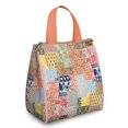 thumbnail image 1 of Pioneer Flower Floral Print Pattern Insulated Lunch Bag for Women & Adults,Large Portable Soft Cooler Lunch Bag,Thermal Food Storage Tote with Pearl Cotton,8.66L,8.75x5.75x9.5 Inch, 1 of 6