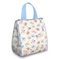 thumbnail image 1 of Pioneer Flower Floral Print Pattern Insulated Lunch Bag for Women & Adults,Large Portable Soft Cooler Lunch Bag,Thermal Food Storage Tote with Pearl Cotton,8.66L,8.75x5.75x9.5 Inch, 1 of 6
