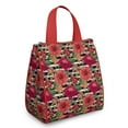 thumbnail image 1 of Pioneer Flower Floral Print Pattern Insulated Lunch Bag for Women & Adults,Large Portable Soft Cooler Lunch Bag,Thermal Food Storage Tote with Pearl Cotton,8.66L,8.75x5.75x9.5 Inch, 1 of 6
