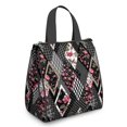 thumbnail image 1 of Pioneer Flower Floral Print Pattern Insulated Lunch Bag for Women & Adults,Large Portable Soft Cooler Lunch Bag,Thermal Food Storage Tote with Pearl Cotton,8.66L,8.75x5.75x9.5 Inch, 1 of 6