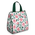 thumbnail image 1 of Pioneer Flower Floral Print Pattern Insulated Lunch Bag for Women & Adults,Large Portable Soft Cooler Lunch Bag,Thermal Food Storage Tote with Pearl Cotton,8.66L,8.75x5.75x9.5 Inch, 1 of 6