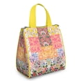 thumbnail image 1 of Pioneer Flower Floral Print Pattern Insulated Lunch Bag for Women & Adults,Large Portable Soft Cooler Lunch Bag,Thermal Food Storage Tote with Pearl Cotton,8.66L,8.75x5.75x9.5 Inch, 1 of 6