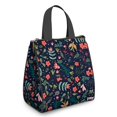 thumbnail image 1 of Pioneer Flower Floral Print Pattern Insulated Lunch Bag for Women & Adults,Large Portable Soft Cooler Lunch Bag,Thermal Food Storage Tote with Pearl Cotton,8.66L,8.75x5.75x9.5 Inch, 1 of 6