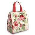 thumbnail image 1 of Pioneer Flower Floral Print Pattern Insulated Lunch Bag for Women & Adults,Large Portable Soft Cooler Lunch Bag,Thermal Food Storage Tote with Pearl Cotton,8.66L,8.75x5.75x9.5 Inch, 1 of 6