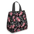 thumbnail image 1 of Pioneer Flower Floral Print Pattern Insulated Lunch Bag for Women & Adults,Large Portable Soft Cooler Lunch Bag,Thermal Food Storage Tote with Pearl Cotton,8.66L,8.75x5.75x9.5 Inch, 1 of 6