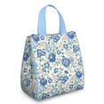 thumbnail image 1 of Pioneer Flower Floral Print Pattern Insulated Lunch Bag for Women & Adults,Large Portable Soft Cooler Lunch Bag,Thermal Food Storage Tote with Pearl Cotton,8.66L,8.75x5.75x9.5 Inch, 1 of 6