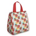 thumbnail image 1 of Pioneer Flower Floral Print Pattern Insulated Lunch Bag for Women & Adults,Large Portable Soft Cooler Lunch Bag,Thermal Food Storage Tote with Pearl Cotton,8.66L,8.75x5.75x9.5 Inch, 1 of 6