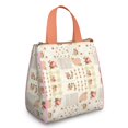 thumbnail image 1 of Pioneer Flower Floral Print Pattern Insulated Lunch Bag for Women & Adults,Large Portable Soft Cooler Lunch Bag,Thermal Food Storage Tote with Pearl Cotton,8.66L,8.75x5.75x9.5 Inch, 1 of 6