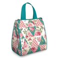 thumbnail image 1 of Pioneer Flower Floral Print Pattern Insulated Lunch Bag for Women & Adults,Large Portable Soft Cooler Lunch Bag,Thermal Food Storage Tote with Pearl Cotton,8.66L,8.75x5.75x9.5 Inch, 1 of 6
