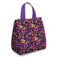 thumbnail image 1 of Pioneer Flower Floral Print Pattern Insulated Lunch Bag for Women & Adults,Large Portable Soft Cooler Lunch Bag,Thermal Food Storage Tote with Pearl Cotton,8.66L,8.75x5.75x9.5 Inch, 1 of 6