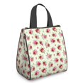 thumbnail image 1 of Pioneer Flower Floral Print Pattern Insulated Lunch Bag for Women Men, Large Portable Soft Cooler Tote, Thermal Food Storage Bag with Pearl Cotton, 8.66L, 8.75"x5.75"x9.5", 1 of 6
