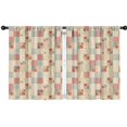 thumbnail image 1 of Pioneer Flower Floral Print Pattern Insulated Teens Curtains Set Of 2, Bedroom Essentials, Toddler Room Decor 42"x54", 1 of 5