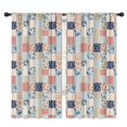 thumbnail image 1 of Pioneer Flower Floral Print Pattern Insulated Teens Curtains Set Of 2, Bedroom Essentials, Toddler Room Decor 42"x84", 1 of 4