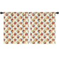 thumbnail image 1 of Pioneer Flower Floral Print Pattern Insulated Teens Curtains Set Of 2, Bedroom Essentials, Toddler Room Decor 52"x63", 1 of 5