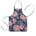 thumbnail image 1 of Pioneer Flower Floral Print Pattern Kids Aprons for Girls and Boys,Adjustable Neck Strap Toddler Aprons for Kids Cooking Baking, 1 of 7