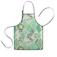 thumbnail image 1 of Pioneer Flower Floral Print Pattern Kids Aprons for Girls and Boys,Adjustable Neck Strap Toddler Aprons for Kids Cooking Baking, 1 of 7