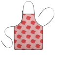 thumbnail image 1 of Pioneer Flower Floral Print Pattern Kids Aprons for Girls and Boys,Adjustable Neck Strap Toddler Aprons for Kids Cooking Baking, 1 of 7