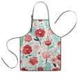 thumbnail image 1 of Pioneer Flower Floral Print Pattern Kids Aprons for Girls and Boys,Adjustable Neck Strap Toddler Aprons for Kids Cooking Baking, 1 of 7