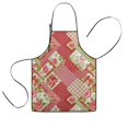 thumbnail image 1 of Pioneer Flower Floral Print Pattern Kids Aprons for Girls and Boys,Adjustable Neck Strap Toddler Aprons for Kids Cooking Baking, 1 of 7