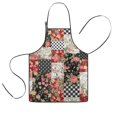 thumbnail image 1 of Pioneer Flower Floral Print Pattern Kids Aprons for Girls and Boys,Adjustable Neck Strap Toddler Aprons for Kids Cooking Baking, 1 of 7