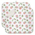thumbnail image 1 of Pioneer Flower Floral Print Pattern Kitchen Dish Drying Mat 1 Pack, Ultra Absorbent Microfiber Drainer Mat, 16"x18", 1 of 6